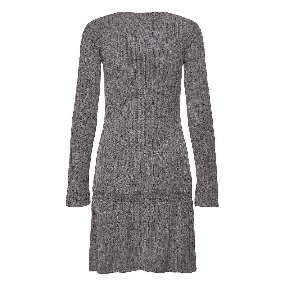 #88 NWT Charcoal Gray Selma Pull Over Long Sleeve Sweater Dress